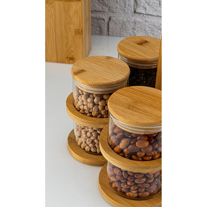 Bambum Sorrel 6 Parça Standlı Baharatlık Büyük