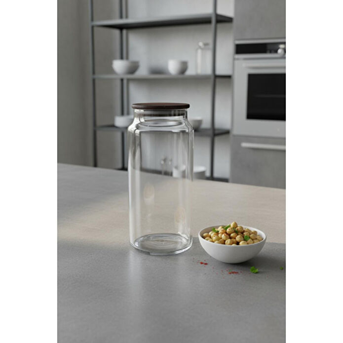 Bambum Nero Zone - Cam Saklama Kabı 1300ml