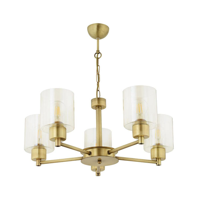 Apliqa Geneva 5 Li Eskitme Modern Yatak Odası Salon Avize