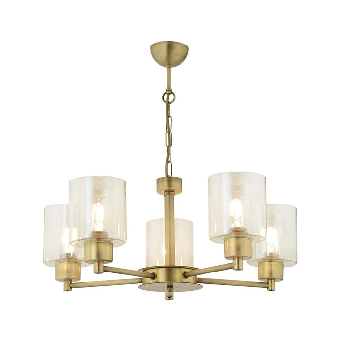 Apliqa Geneva 5 Li Eskitme Modern Yatak Odası Salon Avize