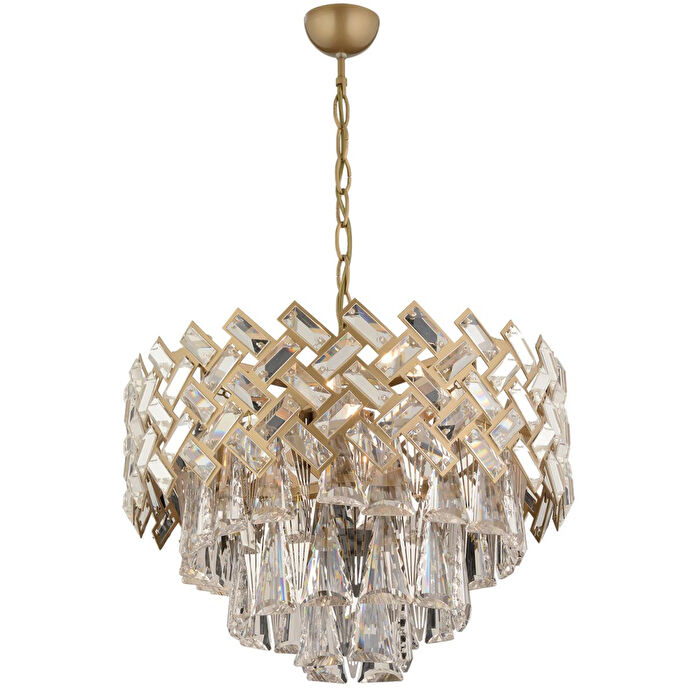 Apliqa Melina Eskitme Kristal Taşlı Salon Avize