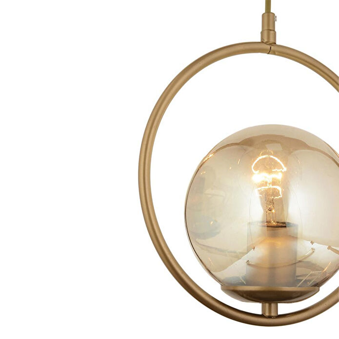 Apliqa Luis Tekli Eskitme Bal Camlı Modern Sarkıt Mutfak Salon Sarkıt Avize