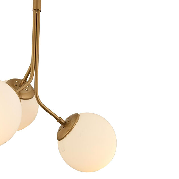 Apliqa Artel 3lü Eskitme Top Avize Modern Sarkıt, Mutfak Yatak Odası Salon Avize