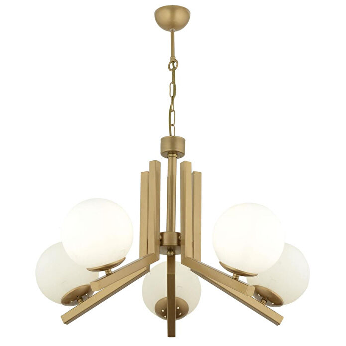 Apliqa Morgan 5 Lü Komple Eskitme Boyalı Beyaz Camlı Modern Genç Odası Yatak Odası Salon Avize