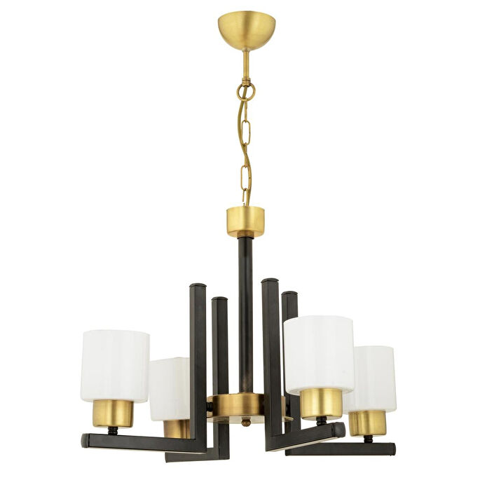 Apliqa Torqu 4 Lü Eskitme Siyah Modern Yatak Odası Mutfak Oturma Odası Salon Avize