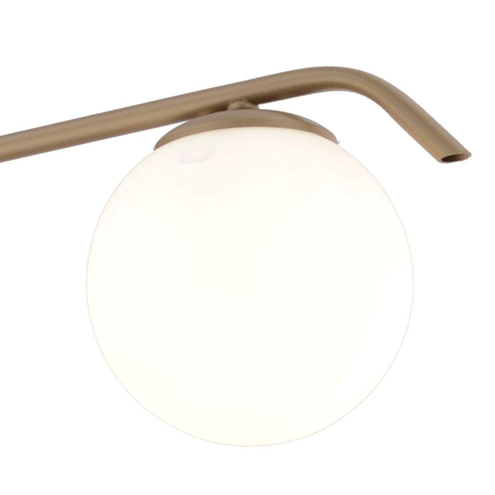 Apliqa Diaspor 3'lü Yuvarlak Eskitme Beyaz Camlı Modern Plafonyer Genç Odası Yatak Odası Retro Salon Avize