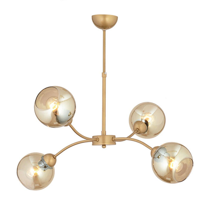 Apliqa Ecvet 4lü Eskitme Modern Oturma Odası Yatak Odası Salon Avize