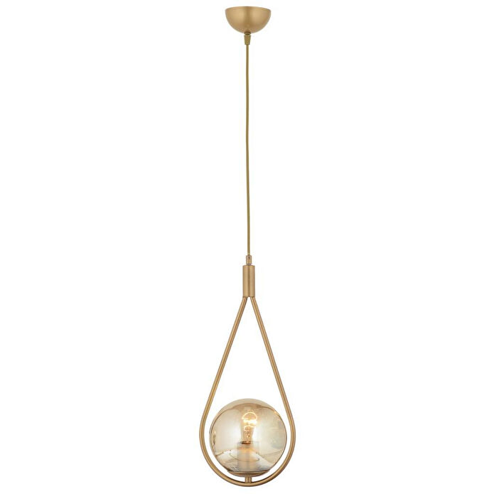 Apliqa Mirza Tekli Eskitme Bal Camlı Modern Sarkıt Mutfak Salon Sarkıt Avize