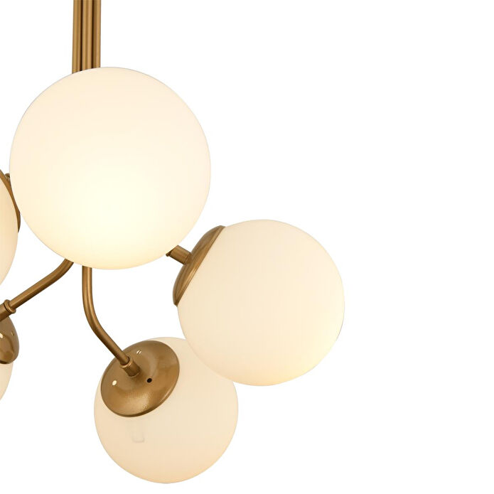 Apliqa Artel 5li Eskitme Top Avize Modern Sarkıt, Mutfak Yatak Odası Salon Avize