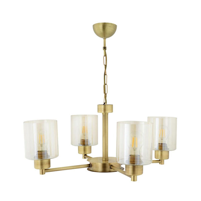 Apliqa Geneva 4 Lü Eskitme Modern Yatak Odası Salon Avize