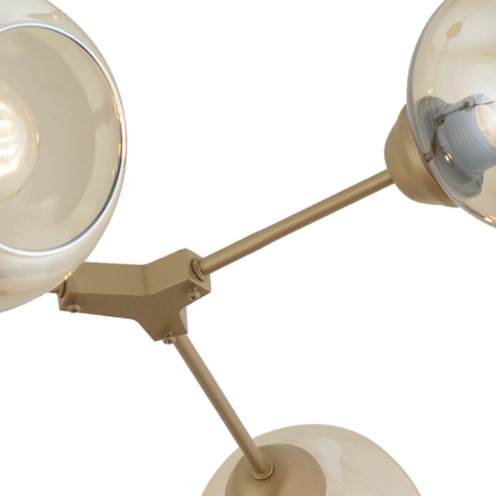 Apliqa Bürke 6li Avi̇ze Eski̇tme Modern Koridor Yatak Odası Salon Avize