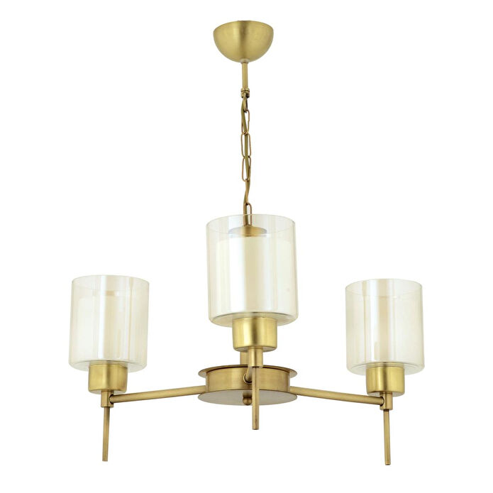 Apliqa Goldie 3 Lü Eskitme Modern Sarkıt Mutfak Salon Avize