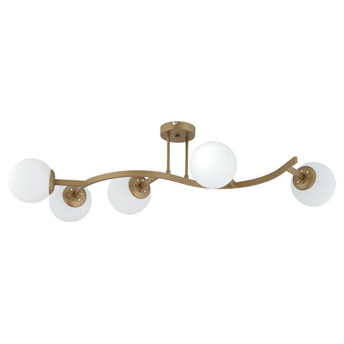 Apliqa İzem 5'li Eskitme Modern Plafonyer Genç Odası Mutfak Yatak Odası Avize