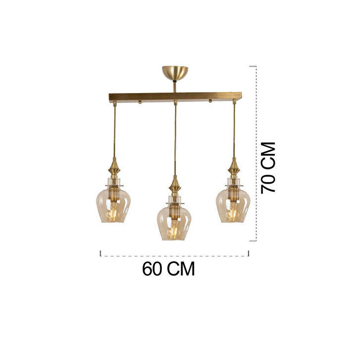 Apliqa Faron 3 Lü Sirali Eski̇tme Sarkit Avi̇ze