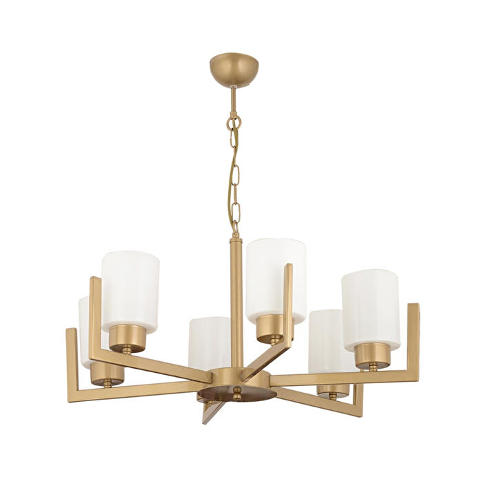 Apliqa Jean 6lı Eskitme Modern Sarkıt Yatak Odası Salon Avize