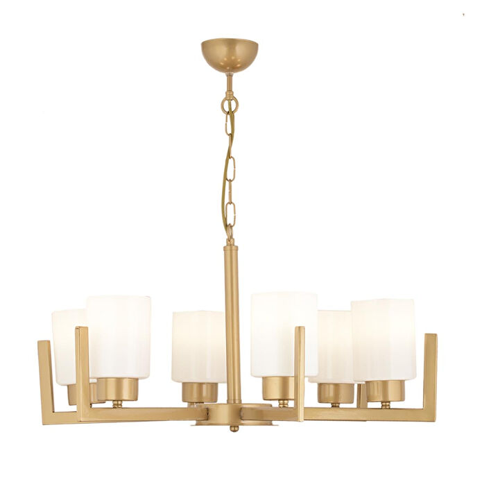 Apliqa Jean 6lı Eskitme Modern Sarkıt Yatak Odası Salon Avize