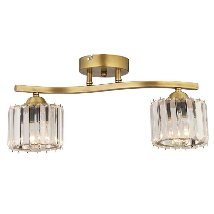 Apliqa Tufty 2li Eskitme Kristalli Modern Yatak Odası Salon Kristal Avize