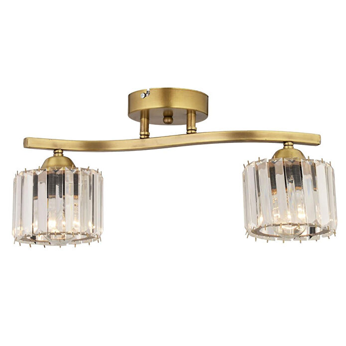 Apliqa Tufty 2li Eskitme Kristalli Modern Yatak Odası Salon Kristal Avize