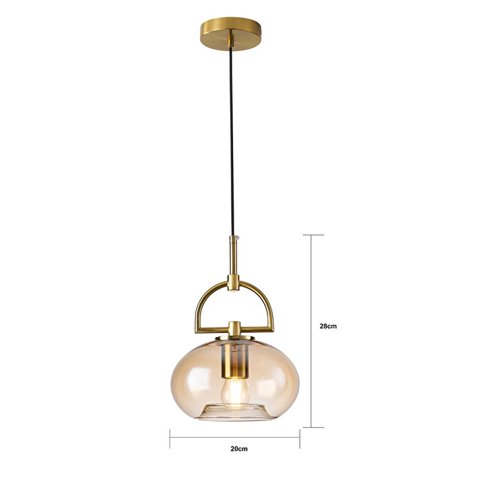 Apliqa Felipe Tekli Eskitme Modern Sarkıt Oturma Odası Salon Sarkıt Avize