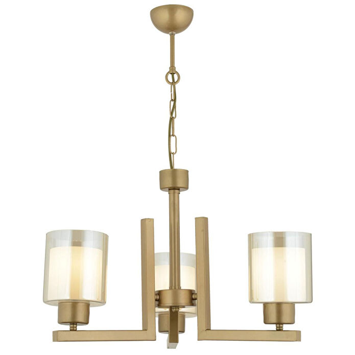 Apliqa Tisse 3 Lü Eskitme Boyalı Çift Camlı Modern Genç Odası Yatak Odası Salon Avize