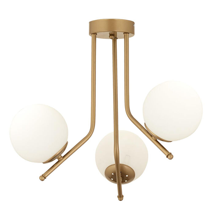 Apliqa Nida 3lü Komple Eskitme Boyalı Modern Mutfak Yatak Odası Salon Avize