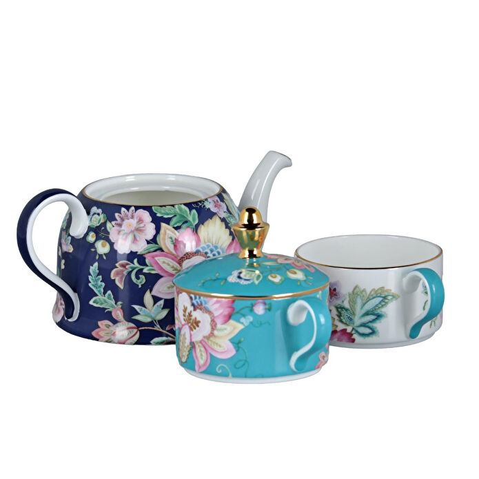 Lucky Art Elysia Bone 3lü Çay Seti