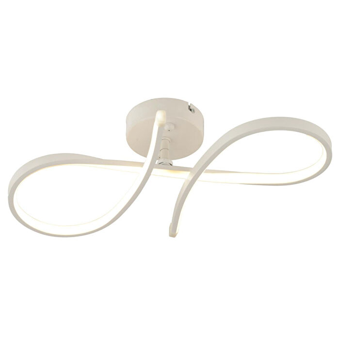 Apliqa Vetto Beyaz 38 Watt Plafonyer 3 Renkli Ledli Modern Mutfak Banyo Led Salon Sarkıt Avize