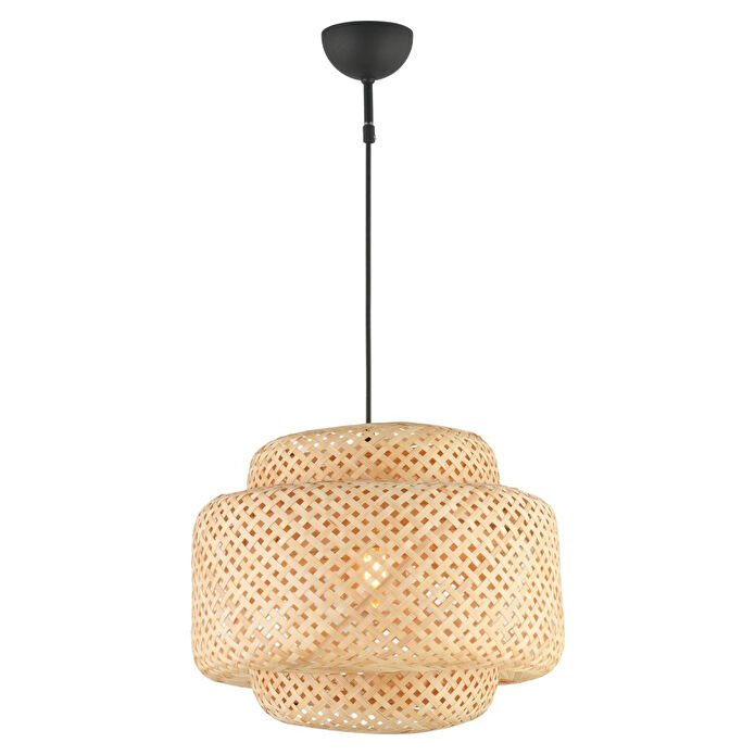 Apliqa Trudy Tekli Rattan Modern Tasarım Oturma Odası Avize