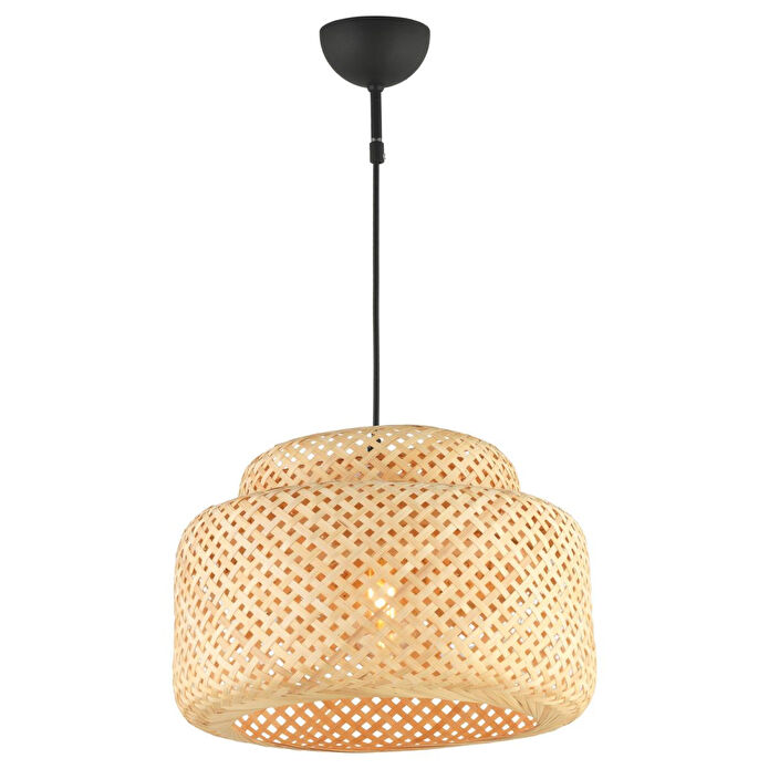 Apliqa Trudy Tekli Rattan Modern Tasarım Oturma Odası Avize