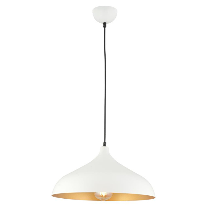 Apliqa Pera Beyaz Tekli Modern Retro Sarkıt Salon Avize