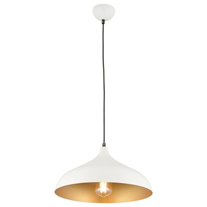 Apliqa Pera Beyaz Tekli Modern Retro Sarkıt Salon Avize