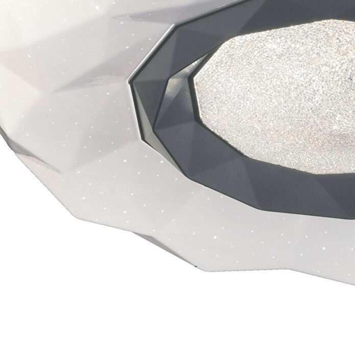 Apliqa Paris Tekli Beyaz 3 Renkli 37 Watt Ledli Modern Oturma Odası, Koridor, Salon Led Avize