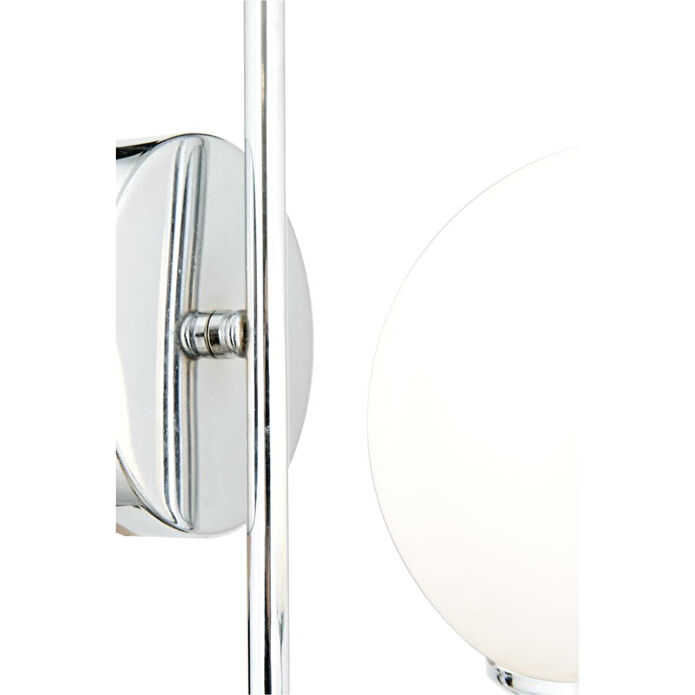 Apliqa Sara Krom Kaplama Duvar Lambası Yatak Odası-yatak Başı-banyo İçin Modern Aplik