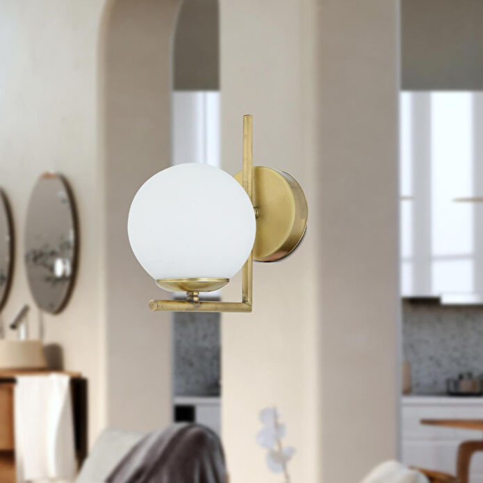 Apliqa Sara Eskitme Duvar Lambası Yatak Odası-yatak Başı-banyo İçin Modern Aplik