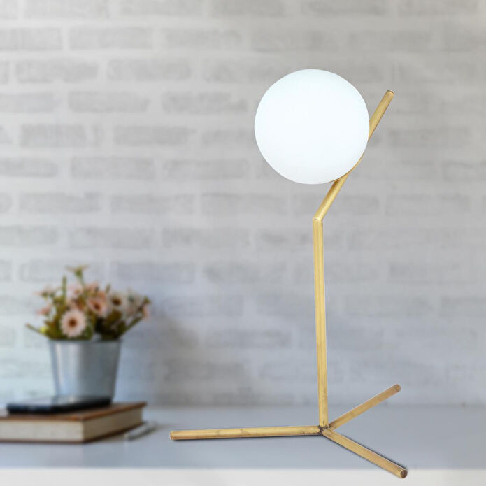 Apliqa Sara Eskitme Masa Lambası Yatak Odası Salon Abajur