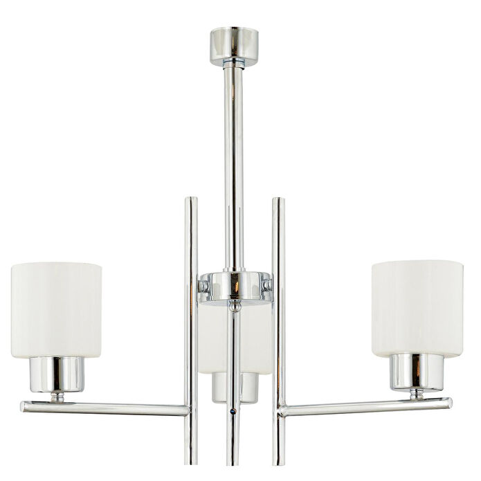 Apliqa Odesa 3 Lü Krom Kaplama Modern Yatak Odası Mutfak Salon Avize