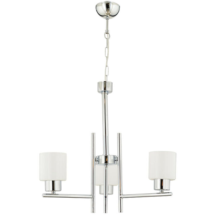 Apliqa Odesa 3 Lü Krom Kaplama Modern Yatak Odası Mutfak Salon Avize