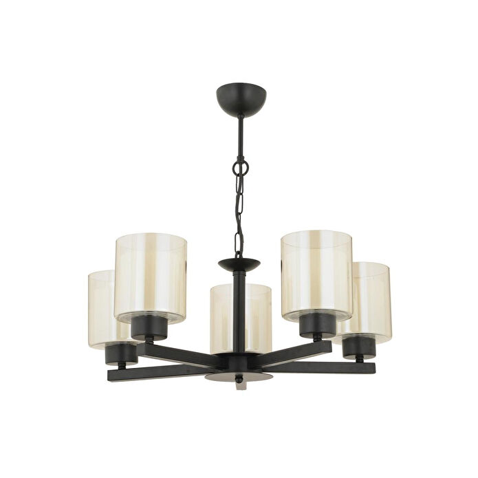 Apliqa Jade 5li Modern Genç Odası Mutfak Salon Avize