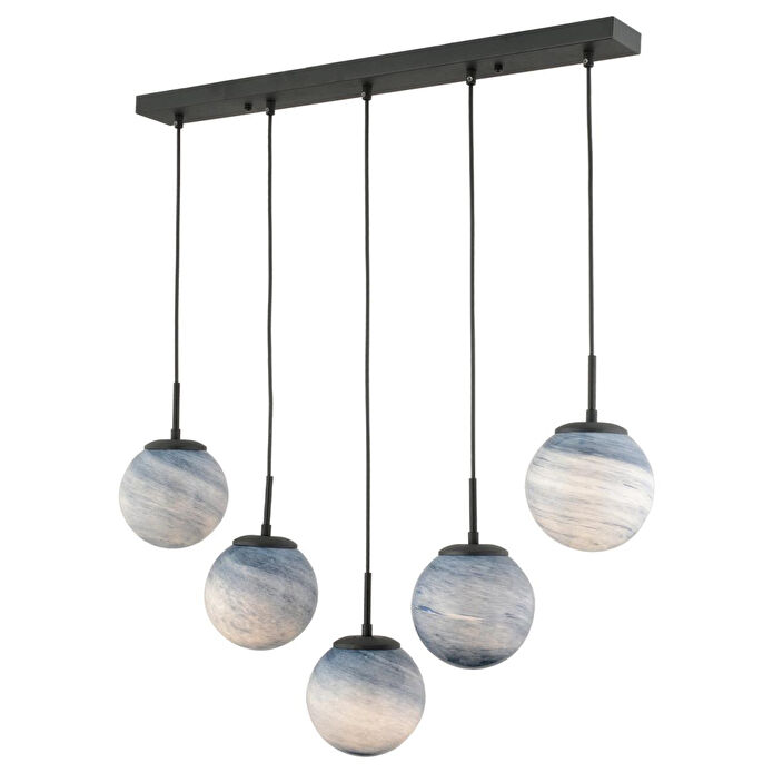 Apliqa Efser 5li̇ Sirali Avi̇ze Modern Oturma Odası Salon Sarkıt Avize