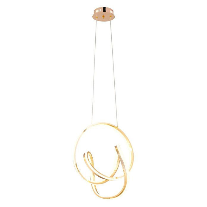 Apliqa Aron Tekli Gold Ledli Modern Ofis Avizeleri,koridor, Yatak Odası Salon Sarkıt Led Avize