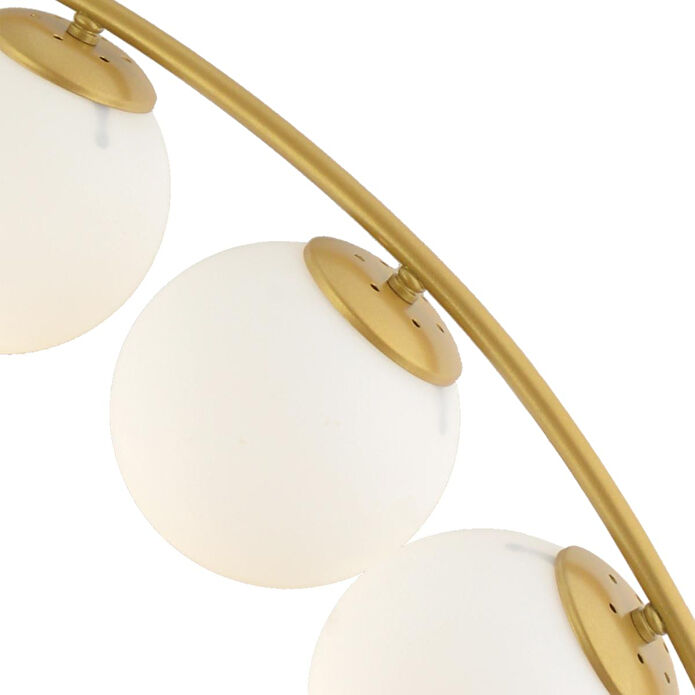 Apliqa Fralde 9 Lu Gold Modern Mutfak Cafe Restoran Için Uygun Retro Salon Avize