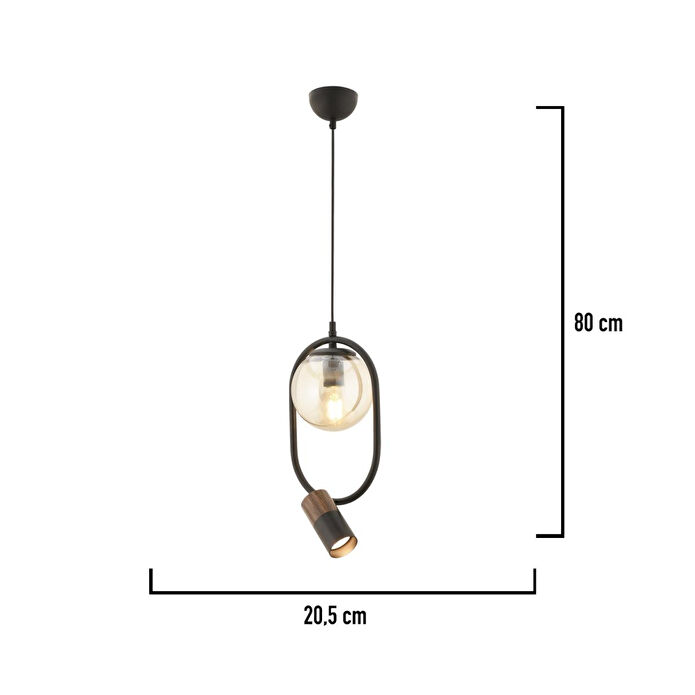 Apliqa Miraç Tekli Modern Sarkıt Oturma Odası Salon Sarkıt Avize
