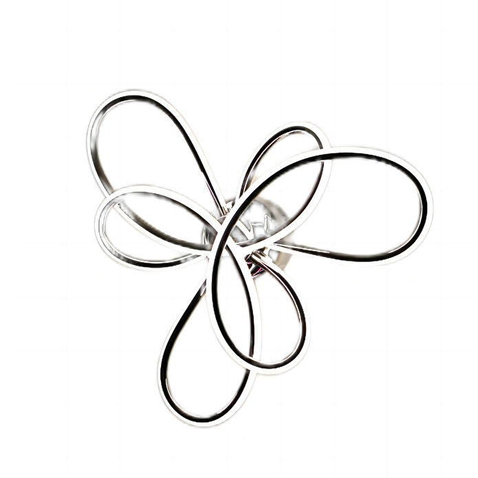 Apliqa Aybel Krom 48 Watt Plafonyer Modern Koridor Salon Led Avize