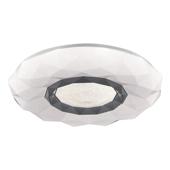 Apliqa Paris Tekli Beyaz 3 Renkli 61 Watt Ledli Modern Oturma Odası, Koridor, Salon Led Avize