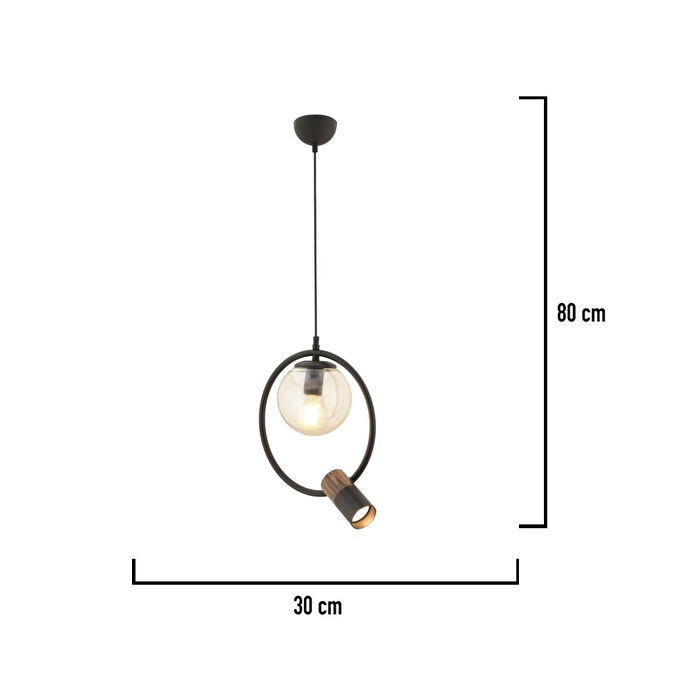 Apliqa Ayaz Tekli Modern Sarkıt Oturma Odası Salon Sarkıt Avize