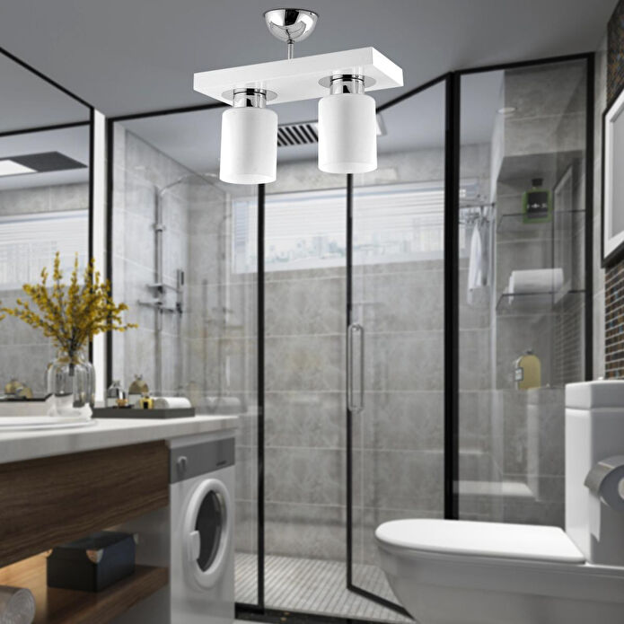 Apliqa Kiaria İkili Modern Plafonyer Genç Odası Mutfakyatak Odası Avize