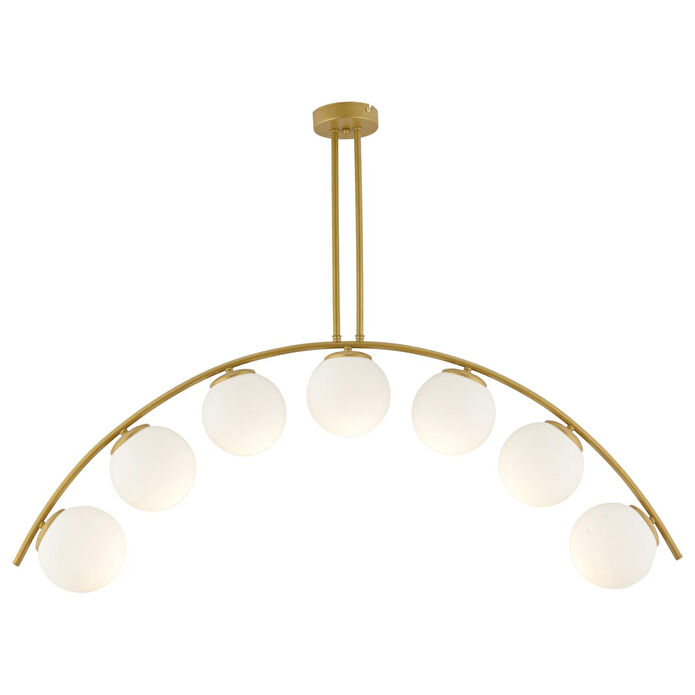 Apliqa Fralde 7 Li Gold Modern Mutfak Cafe Restoran Için Uygun Retro Salon Avize