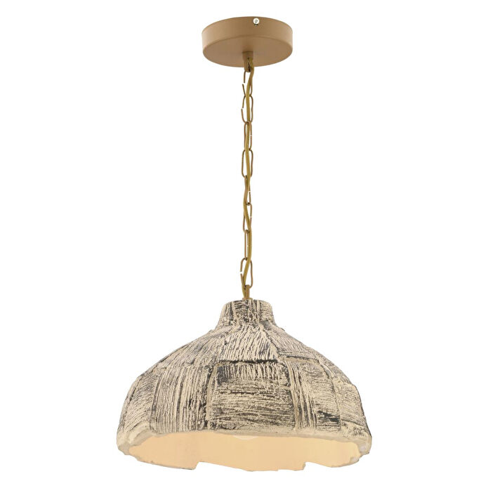 Apliqa Balas Beton Tekli Tasarım, Retro, Modern Sarkıt Avize