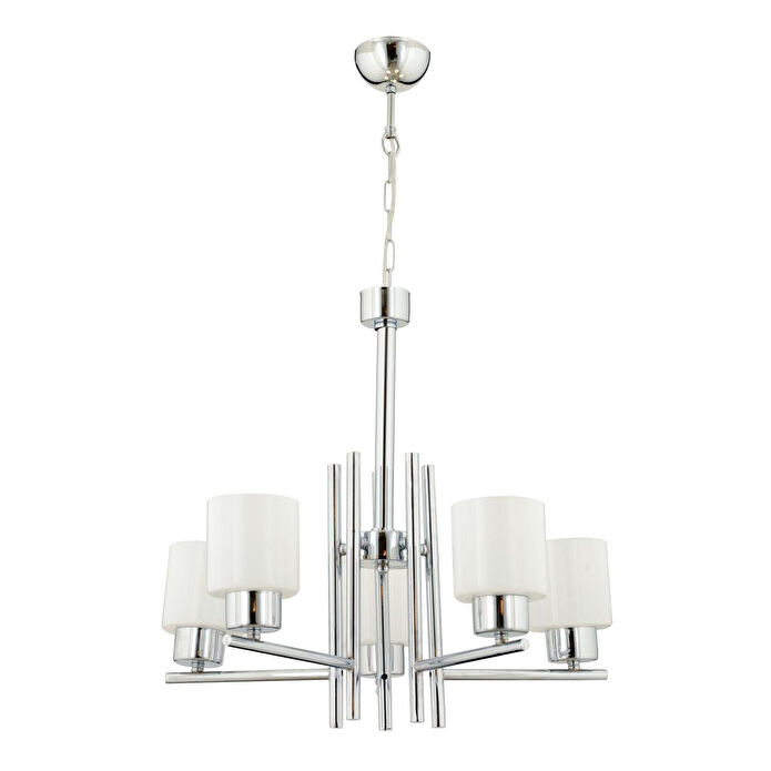 Apliqa Odesa 5 Li Krom Kaplama Modern Yatak Odası Mutfak Salon Avize