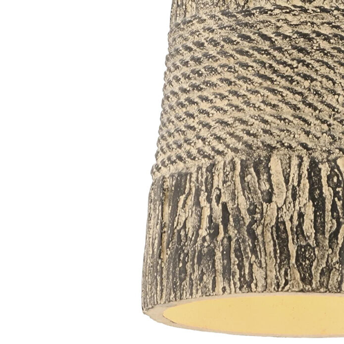 Apliqa Pavle Beton Tekli Tasarım, Retro, Modern Sarkıt Avize